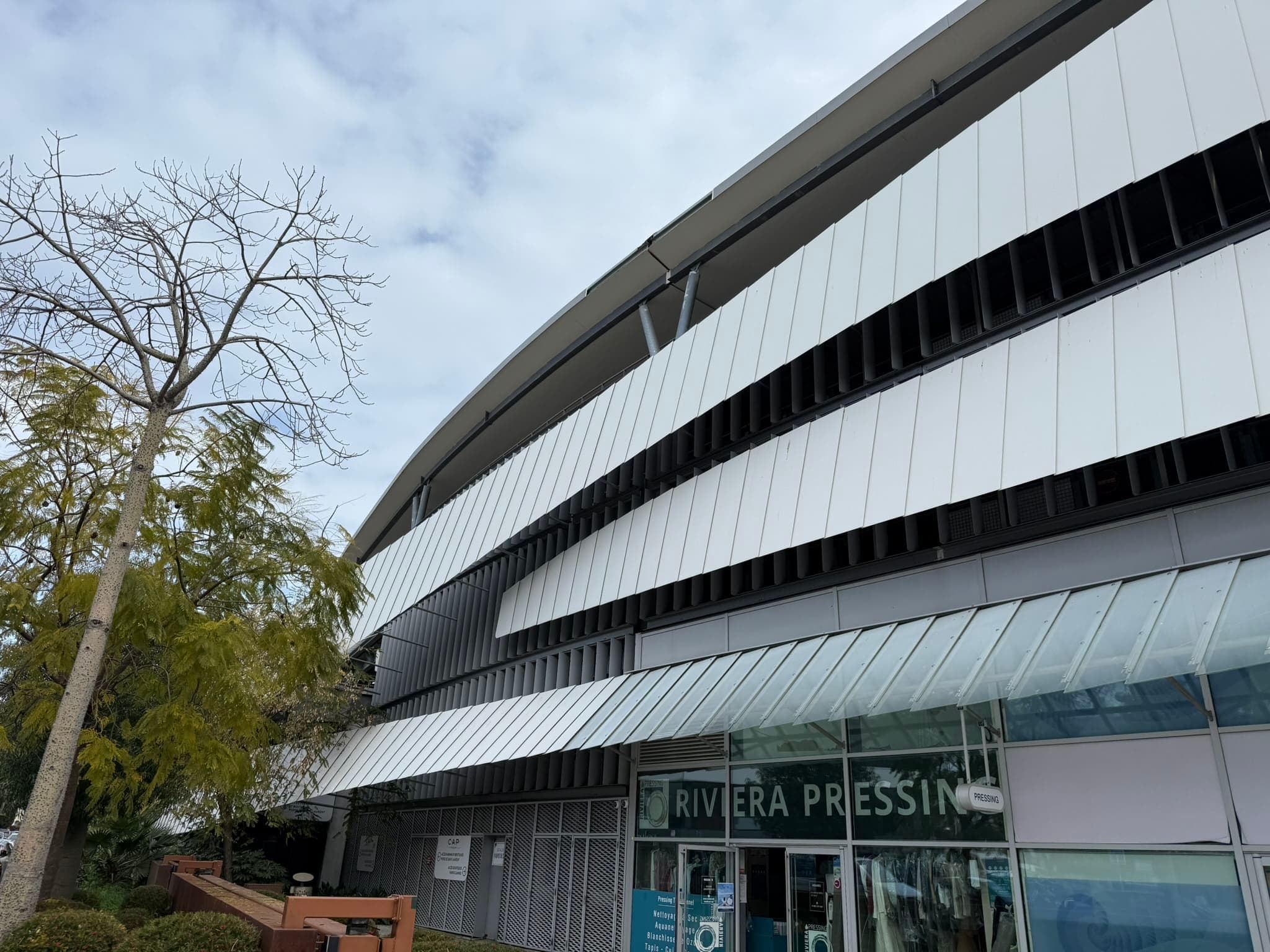 Facade métallique en aluminium